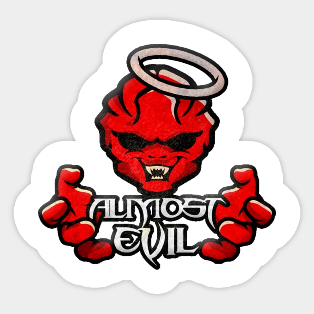 Almost Evil Sticker by HaRRy14